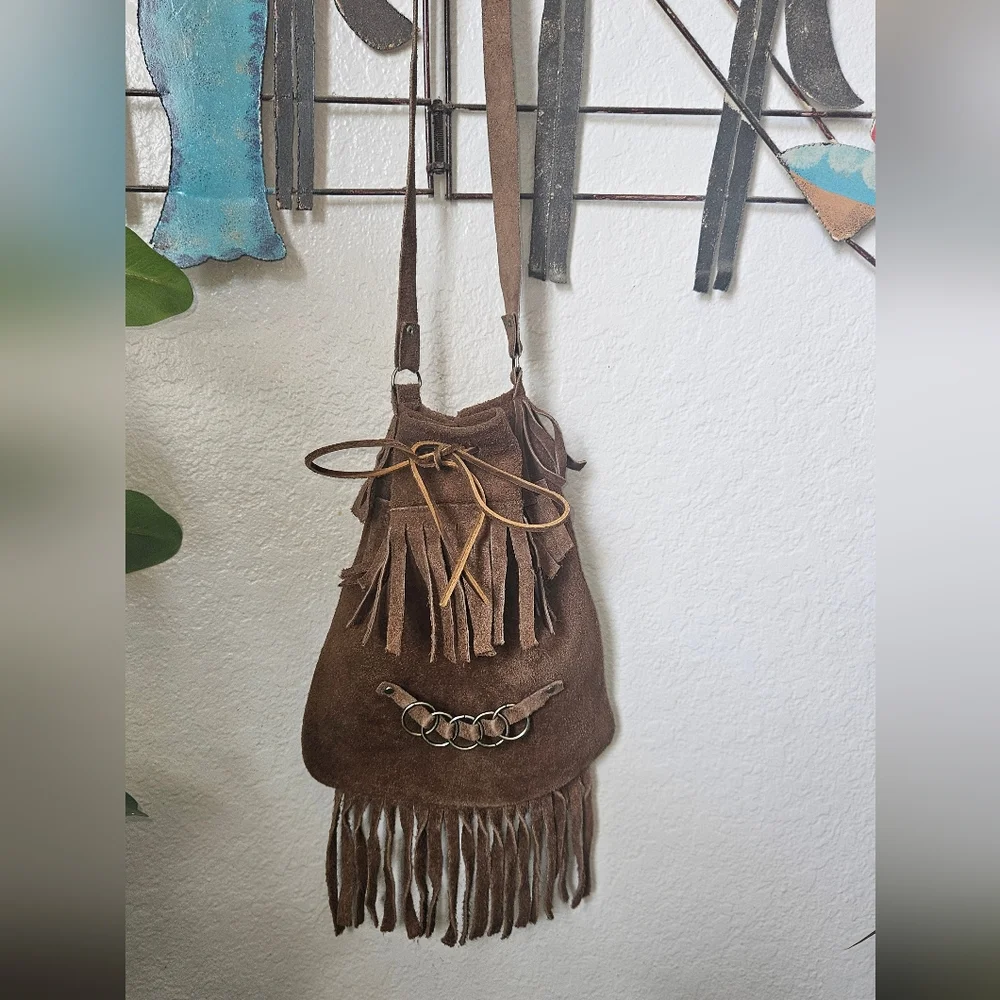 Mexican Leather Crossbody Bag - Picture 7 of 7